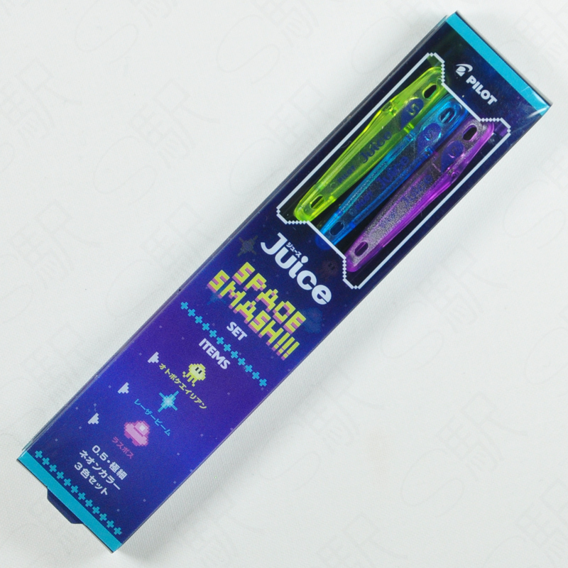 PILOT Juice 0.5mm Ballpen Neon Colors [LJU15-3CNB] - Space Smash Set